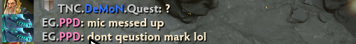 Dota Question Mark Chat